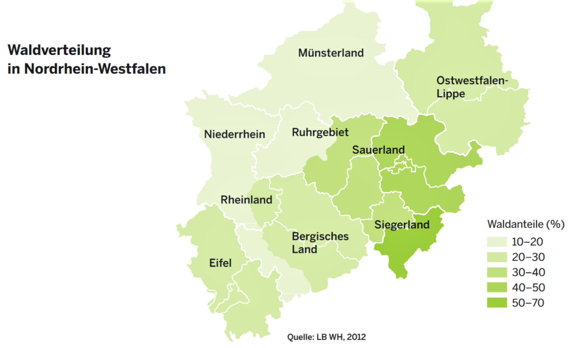 Wald In Nordrhein Westfalen Landesverband Nordrhein Westfalen